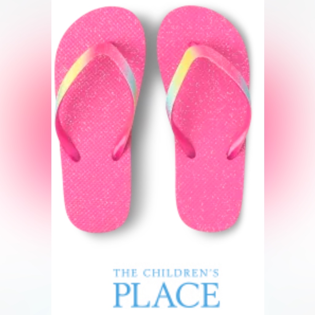 Brand New Girls Glitter FlipFlop Size &acirc;12&acirc;